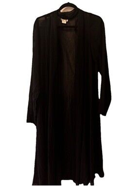 Ghost London Sheer Open Cardigan Festival Outfit Eveningwear Layer Womens M/L